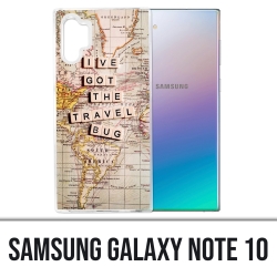 Coque Samsung Galaxy Note 10 - Travel Bug