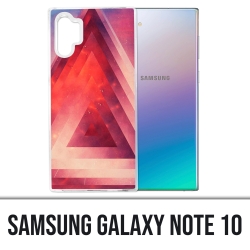 Custodia Samsung Galaxy Note 10 - Triangolo astratto
