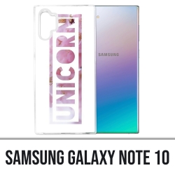 Funda Samsung Galaxy Note 10 - Unicorn Flowers Unicorn