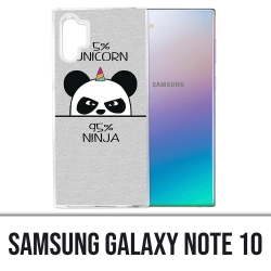 Coque Samsung Galaxy Note 10 - Unicorn Ninja Panda Licorne