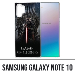 Coque Samsung Galaxy Note 10 - Vador Game Of Clones