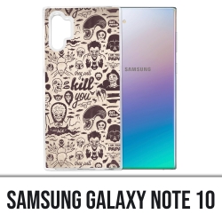 Coque Samsung Galaxy Note 10 - Vilain Kill You
