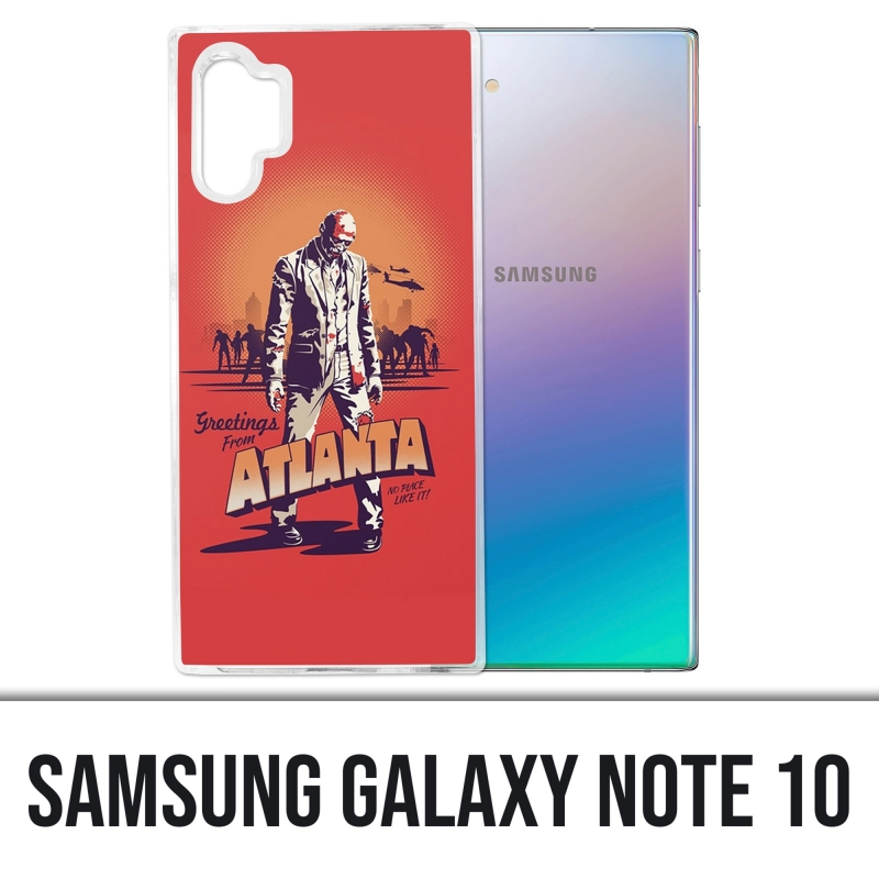 Samsung Galaxy Note 10 case - Walking Dead Greetings From Atlanta