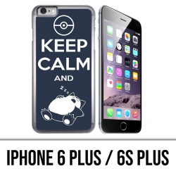 Funda para iPhone 6 Plus / 6S Plus - Ronflex Pokemon Keep Calm