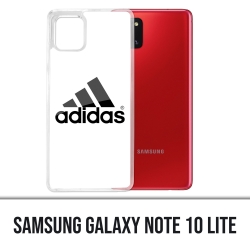 Custodia Samsung Galaxy Note 10 Lite - Logo Adidas bianco