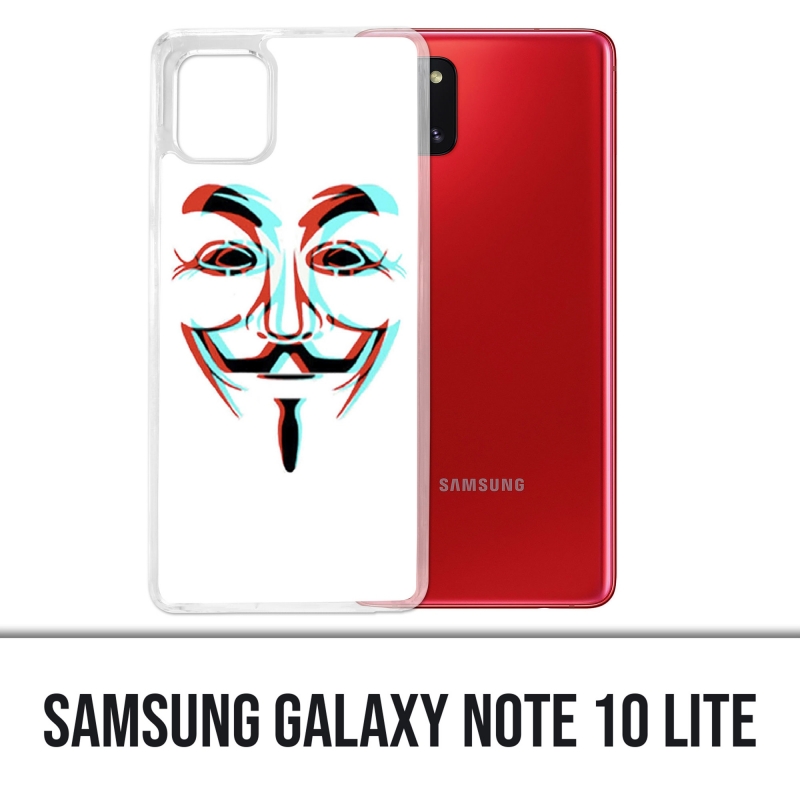 Coque Samsung Galaxy Note 10 Lite - Anonymous 3D