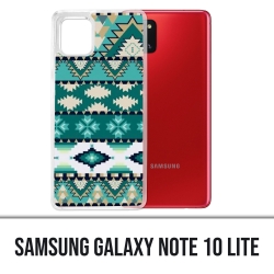 Coque Samsung Galaxy Note 10 Lite - Azteque Vert