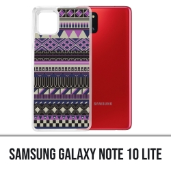 Coque Samsung Galaxy Note 10 Lite - Azteque Violet