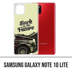 Samsung Galaxy Note 10 Lite Case - Zurück in die Zukunft Delorean