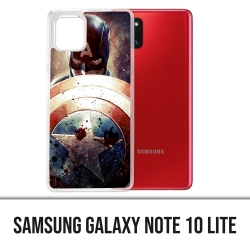 Coque Samsung Galaxy Note 10 Lite - Captain America Grunge Avengers