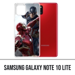 Funda Samsung Galaxy Note 10 Lite - Captain America Vs Iron Man Avengers