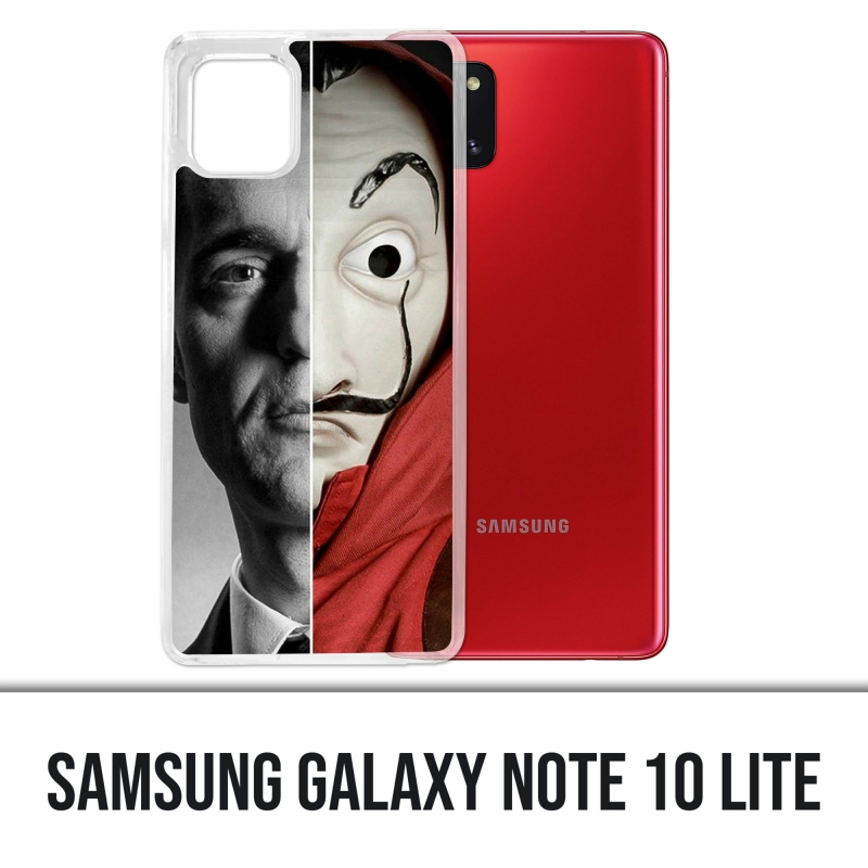 Coque Samsung Galaxy Note 10 Lite - Casa De Papel Berlin Masque Split