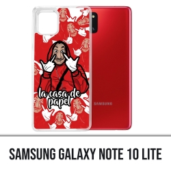 Samsung Galaxy Note 10 Lite Case - Casa De Papel Cartoon