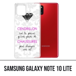 Custodia Samsung Galaxy Note 10 Lite - Cinderella Quote