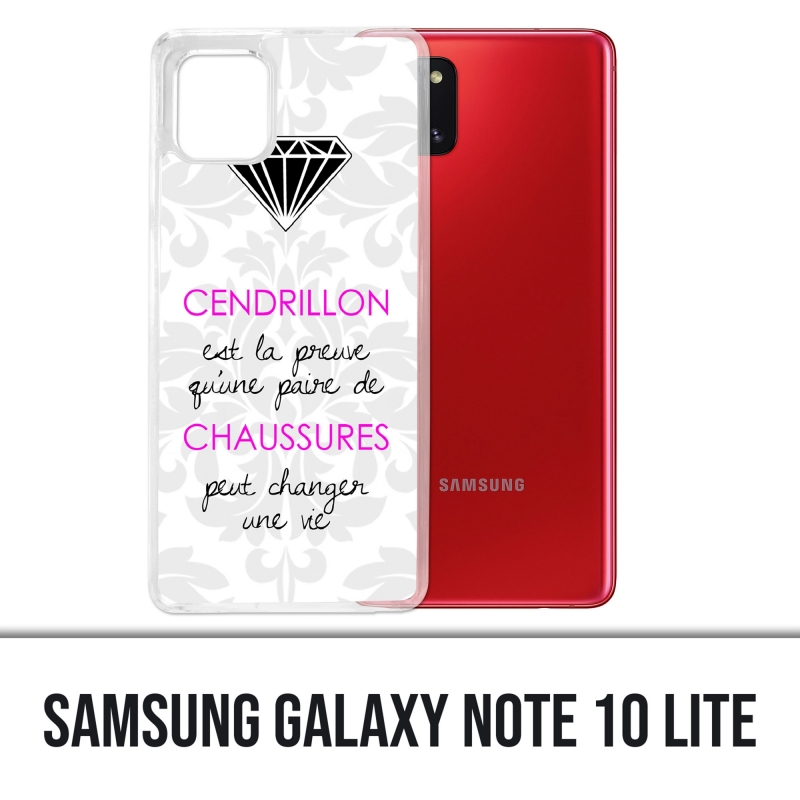 Coque Samsung Galaxy Note 10 Lite - Cendrillon Citation