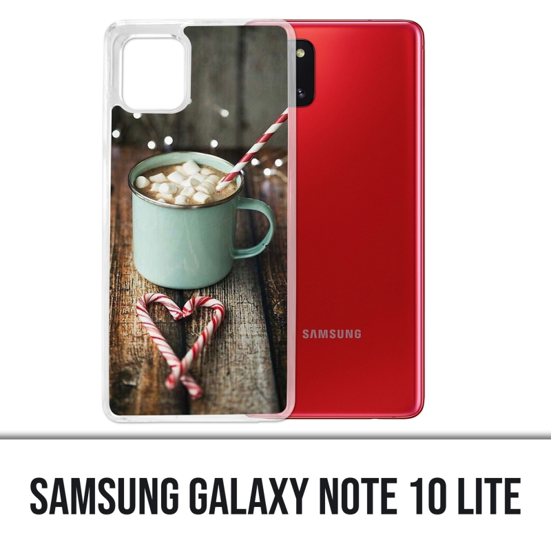 Custodia Samsung Galaxy Note 10 Lite - Marshmallow al cioccolato caldo