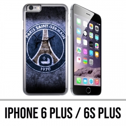 Coque iPhone 6 PLUS / 6S PLUS - PSG Logo Grunge