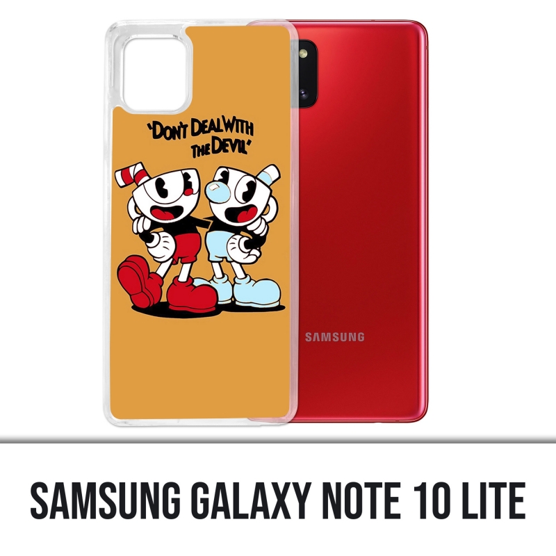 Custodia Samsung Galaxy Note 10 Lite - Cuphead