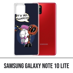 Coque Samsung Galaxy Note 10 Lite - Deadpool Fluffy Licorne
