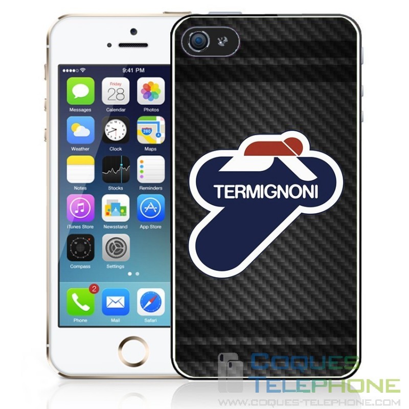 Carcasa del teléfono Termignoni Carbon - Logo
