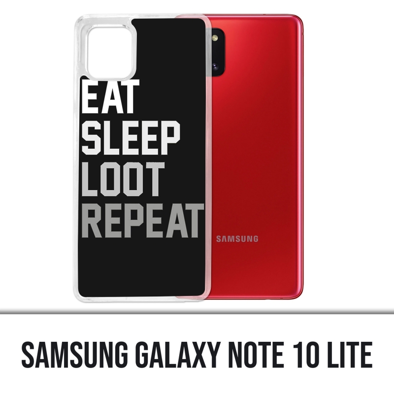 Funda Samsung Galaxy Note 10 Lite - Eat Sleep Loot Repeat
