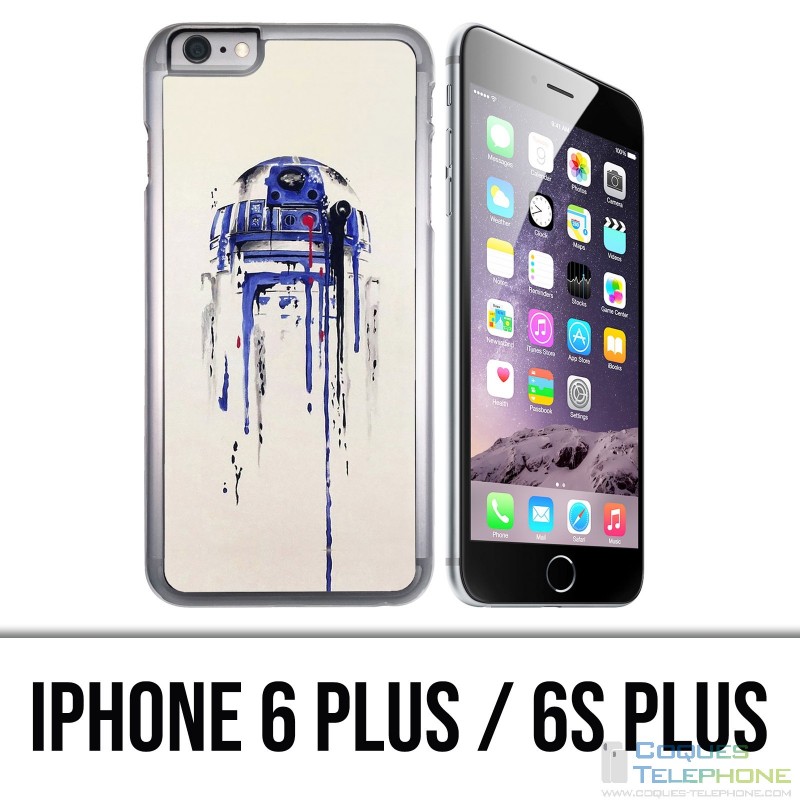 IPhone 6 Plus / 6S Plus Case - R2D2 Paint