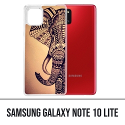 Coque Samsung Galaxy Note 10 Lite - Éléphant Aztèque Vintage