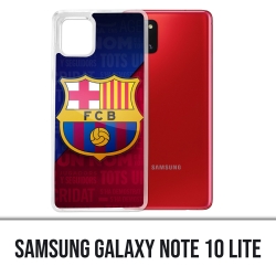 Coque Samsung Galaxy Note 10 Lite - Football Fc Barcelone Logo