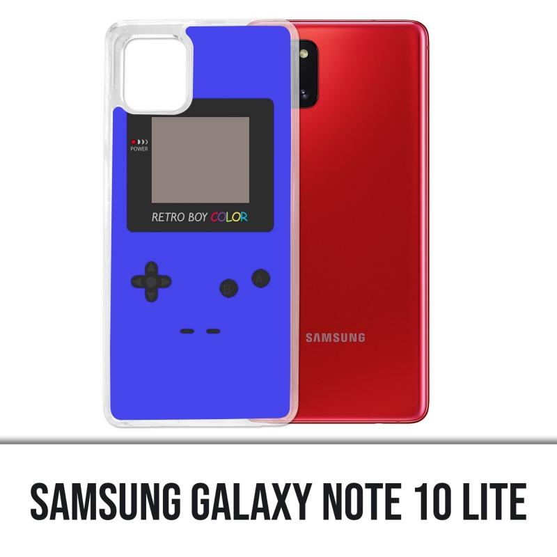 Coque Samsung Galaxy Note 10 Lite - Game Boy Color Bleu