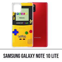 Funda Samsung Galaxy Note 10 Lite - Game Boy Color Pikachu Pokémon Amarillo