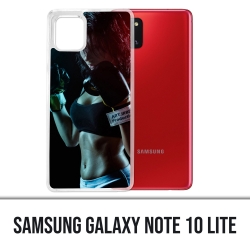 Samsung Galaxy Note 10 Lite case - Girl Boxing