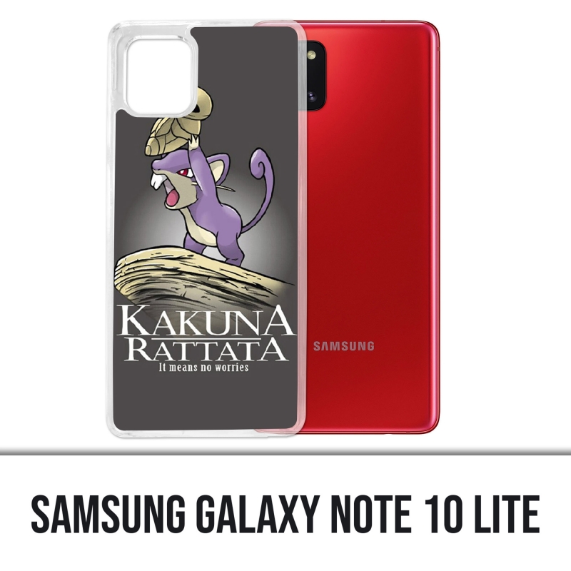 Custodia Samsung Galaxy Note 10 Lite - Pokémon Re leone di Hakuna Rattata