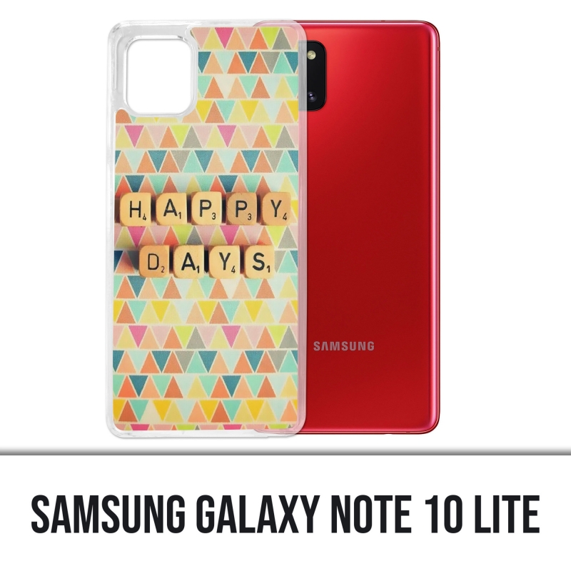 Custodia Samsung Galaxy Note 10 Lite - Happy Days
