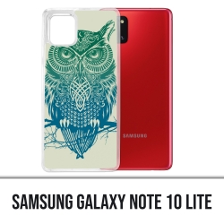 Coque Samsung Galaxy Note 10 Lite - Hibou Abstrait