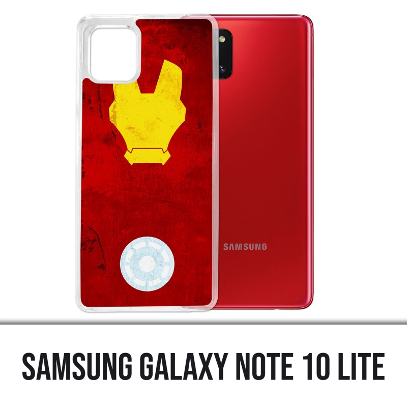 Coque Samsung Galaxy Note 10 Lite - Iron Man Art Design
