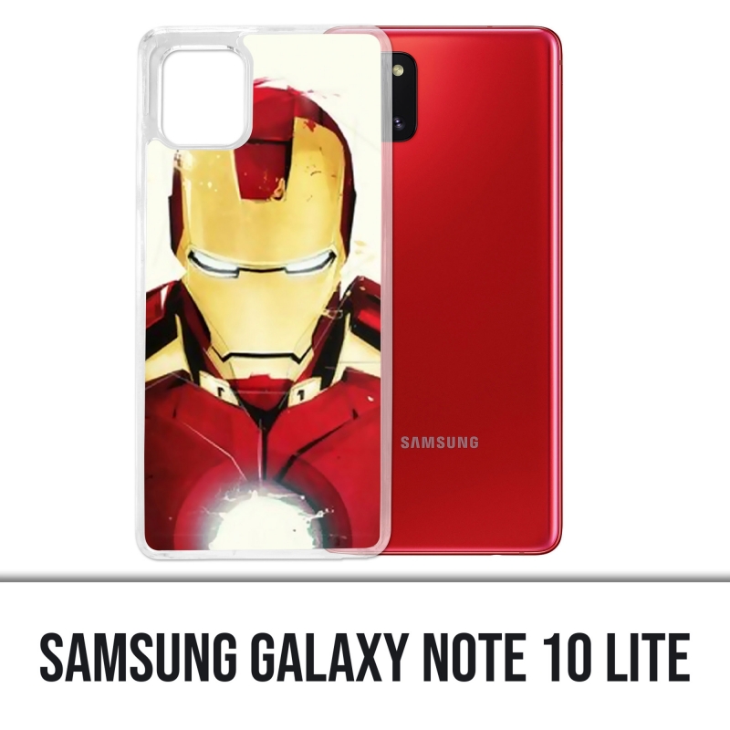 Samsung Galaxy Note 10 Lite case - Iron Man Paintart