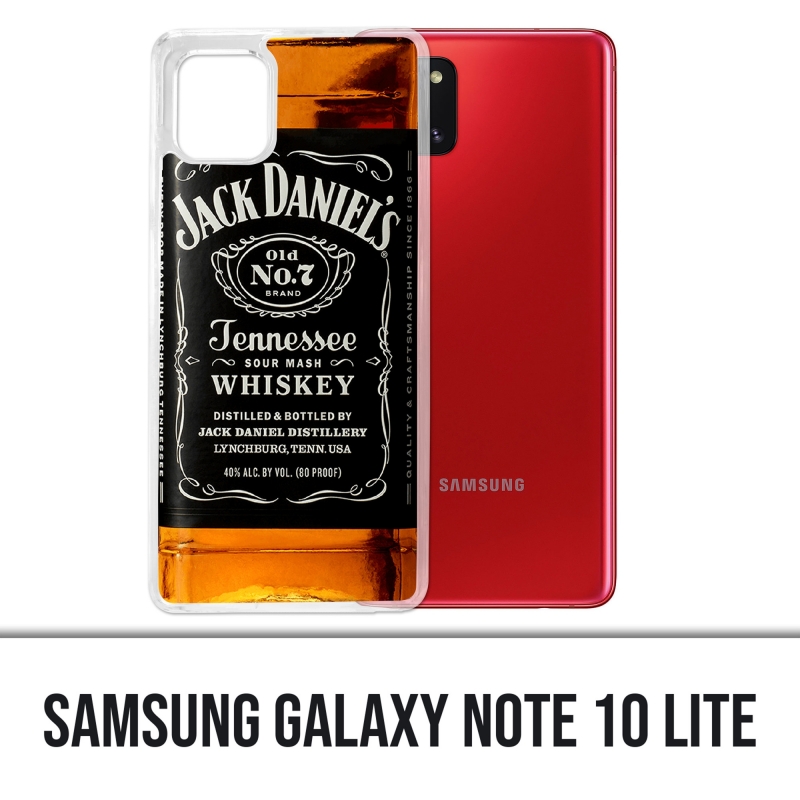 Coque Samsung Galaxy Note 10 Lite - Jack Daniels Bouteille