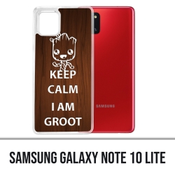Samsung Galaxy Note 10 Lite case - Keep Calm Groot