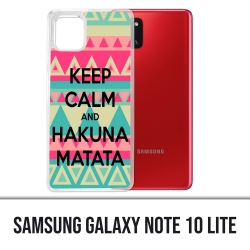Samsung Galaxy Note 10 Lite Case - Behalten Sie Ruhe Hakuna Mattata