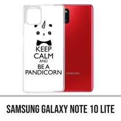 Coque Samsung Galaxy Note 10 Lite - Keep Calm Pandicorn Panda Licorne