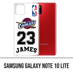 Coque Samsung Galaxy Note 10 Lite - Lebron James Blanc