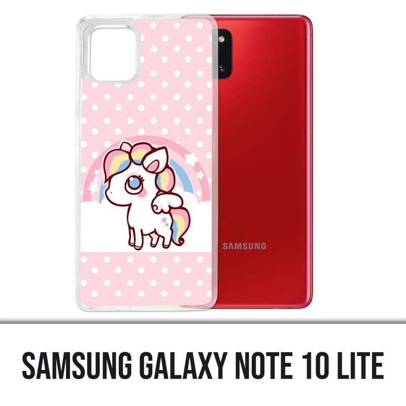Coque Samsung Galaxy Note 10 Lite - Licorne Kawaii