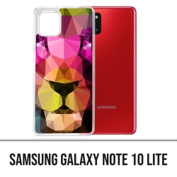 Coque Samsung Galaxy Note 10 Lite - Lion Geometrique