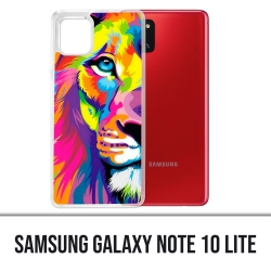 Samsung Galaxy Note 10 Lite Case - Mehrfarbiger Löwe