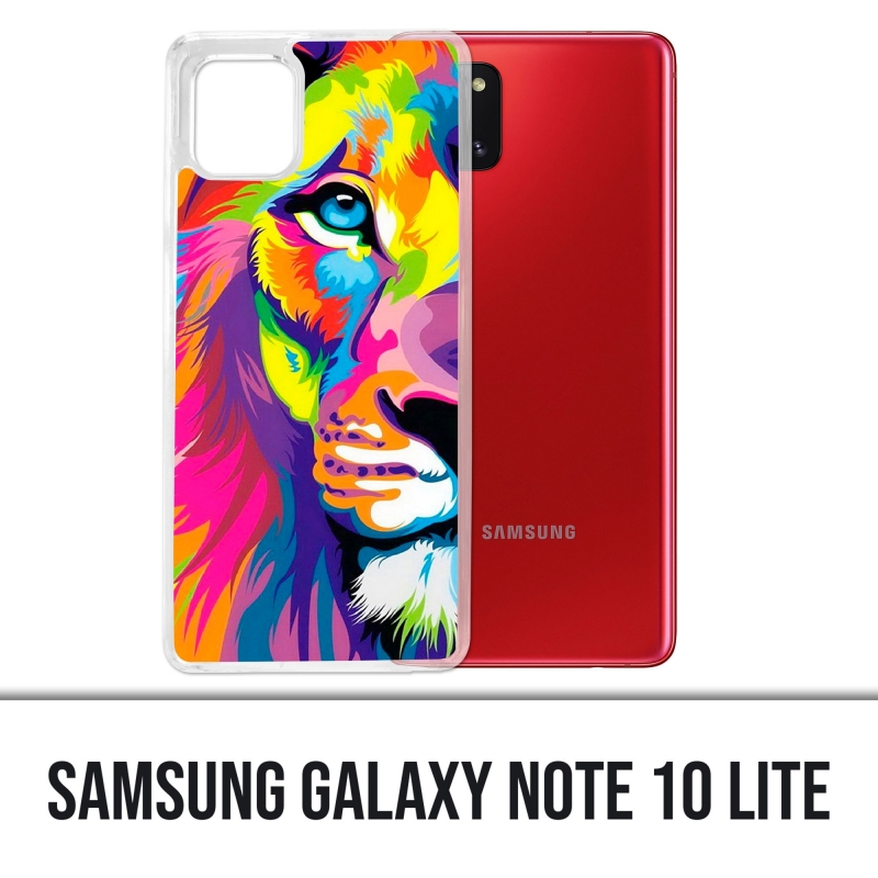 Samsung Galaxy Note 10 Lite Case - Multicolor Lion