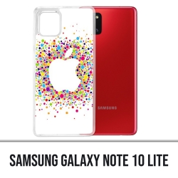 Custodia Samsung Galaxy Note 10 Lite - Logo Apple multicolore