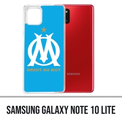 Custodia Samsung Galaxy Note 10 Lite - Om logo blu Marsiglia