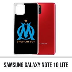 Coque Samsung Galaxy Note 10 Lite - Logo Om Marseille Noir