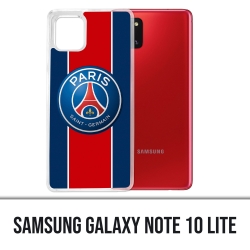 Coque Samsung Galaxy Note 10 Lite - Logo Psg New Bande Rouge