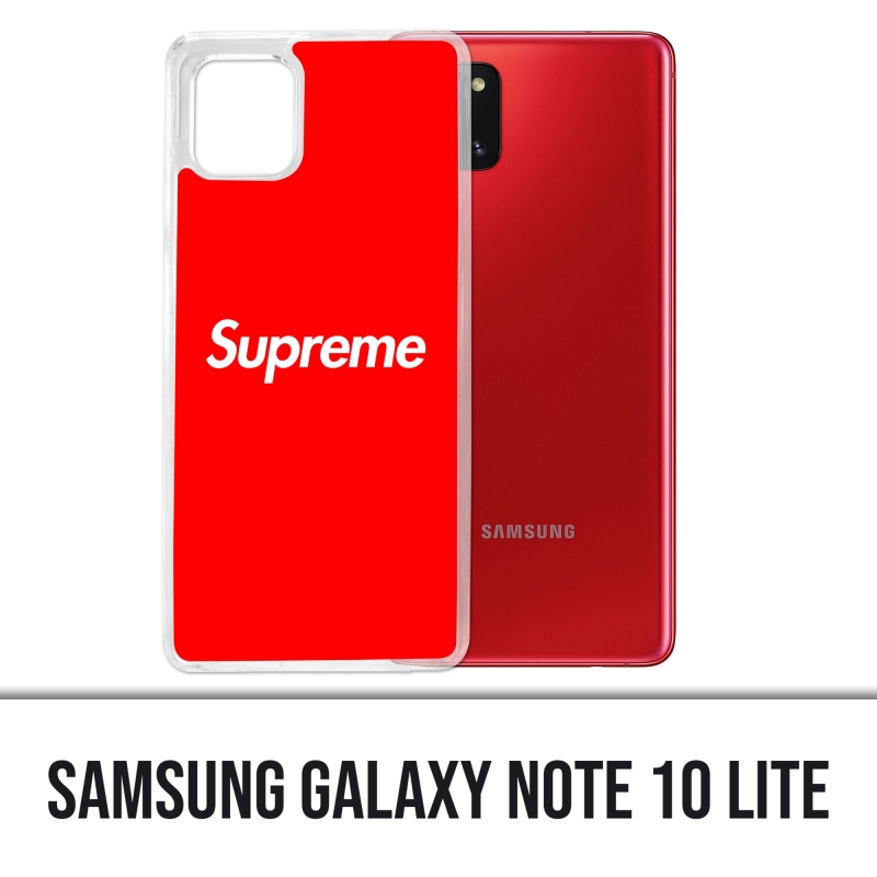 Custodia Samsung Galaxy Note 10 Lite - Logo Supreme